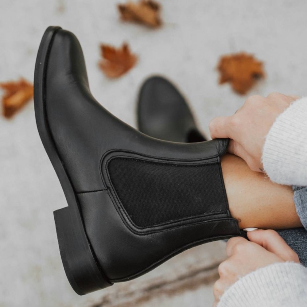 Black Bootie/Boot by Thursday Boot Co. (The Duchess)